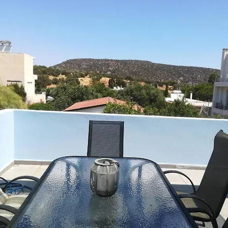 Mina 'S Villa,200M From The Beach Pórto Ráfti Dış mekan fotoğraf